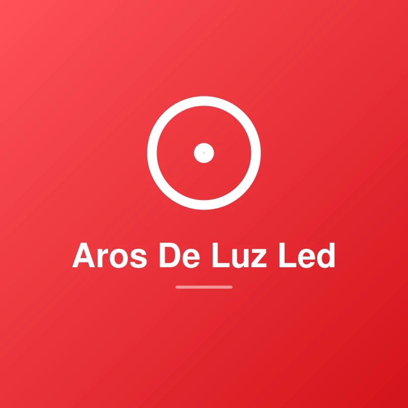 Aros De Luz Led
