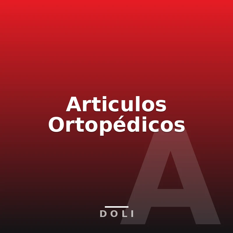 Articulos Ortopédicos