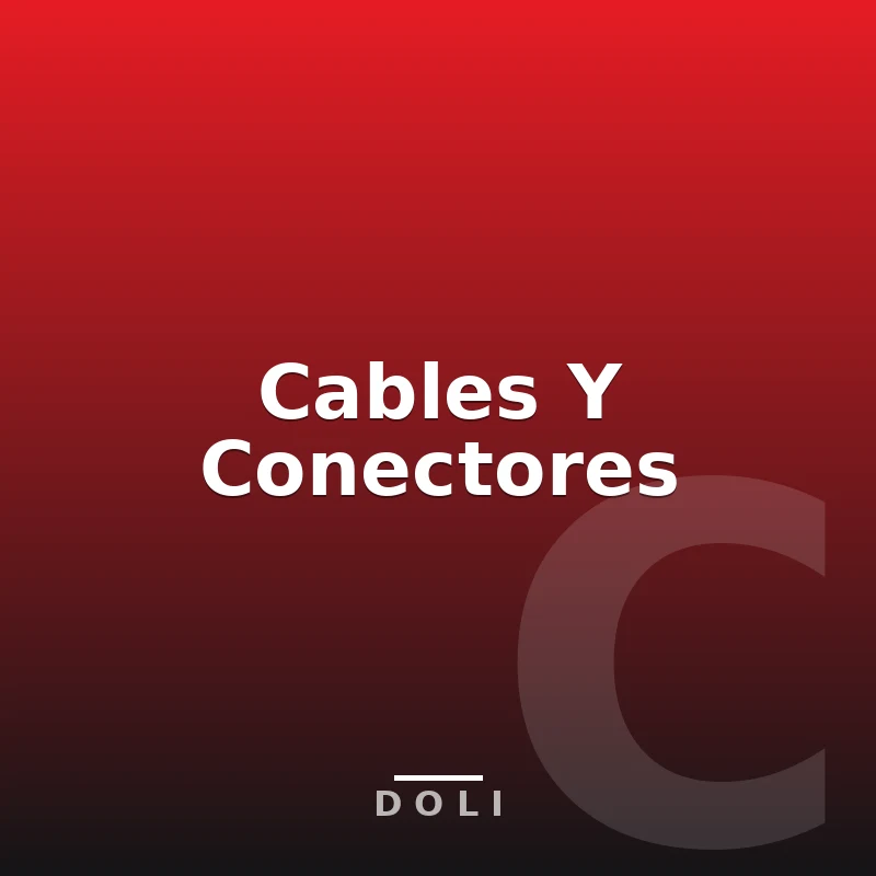 Cables Y Conectores