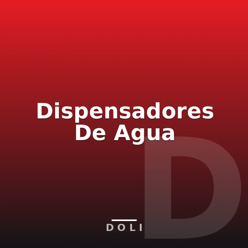 Dispensadores De Agua