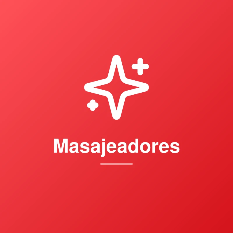 Masajeadores