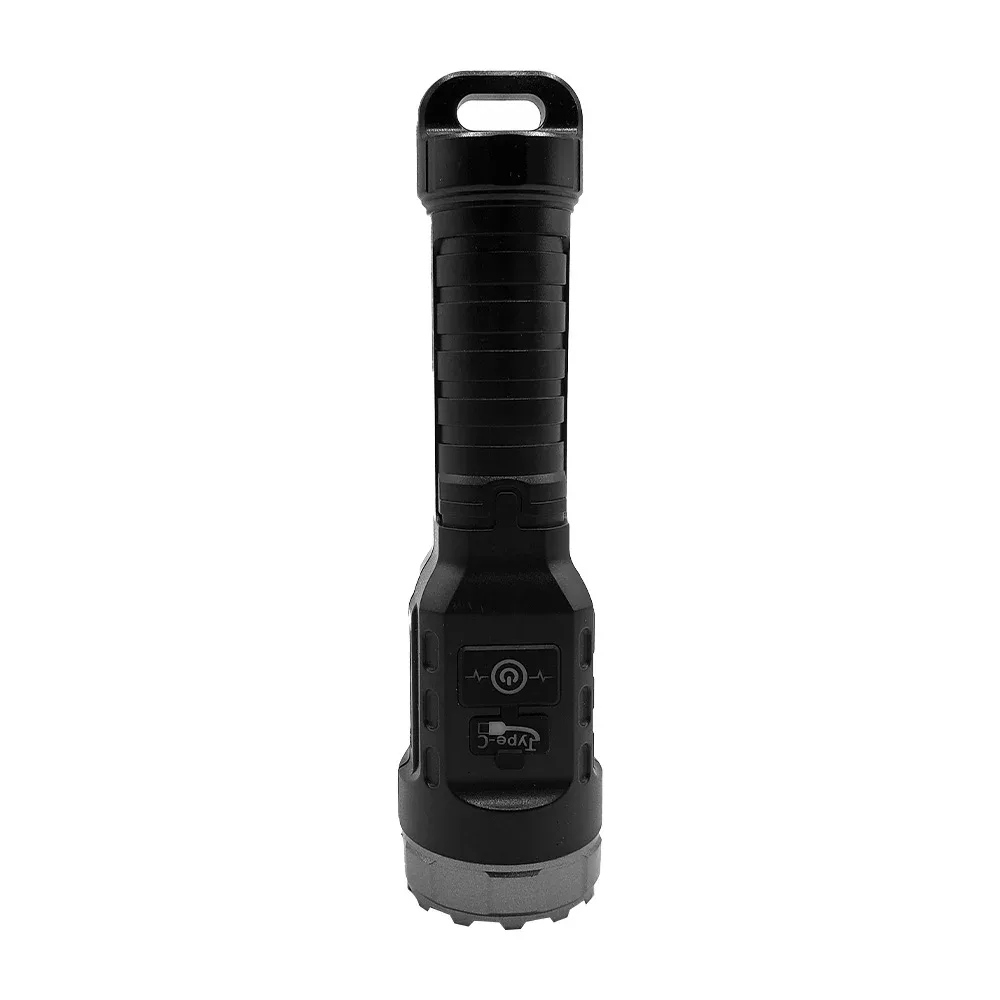 Lámpara linterna recargable on teck con 4 modos de iluminación / g5 led + white cob / 11678