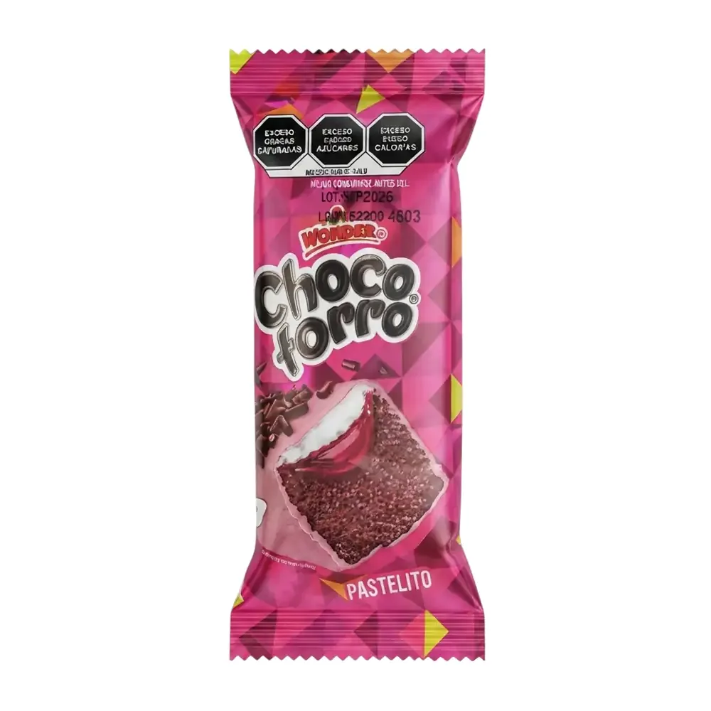 Pastelito chocotorro de sabor fresa 50g / 103065
