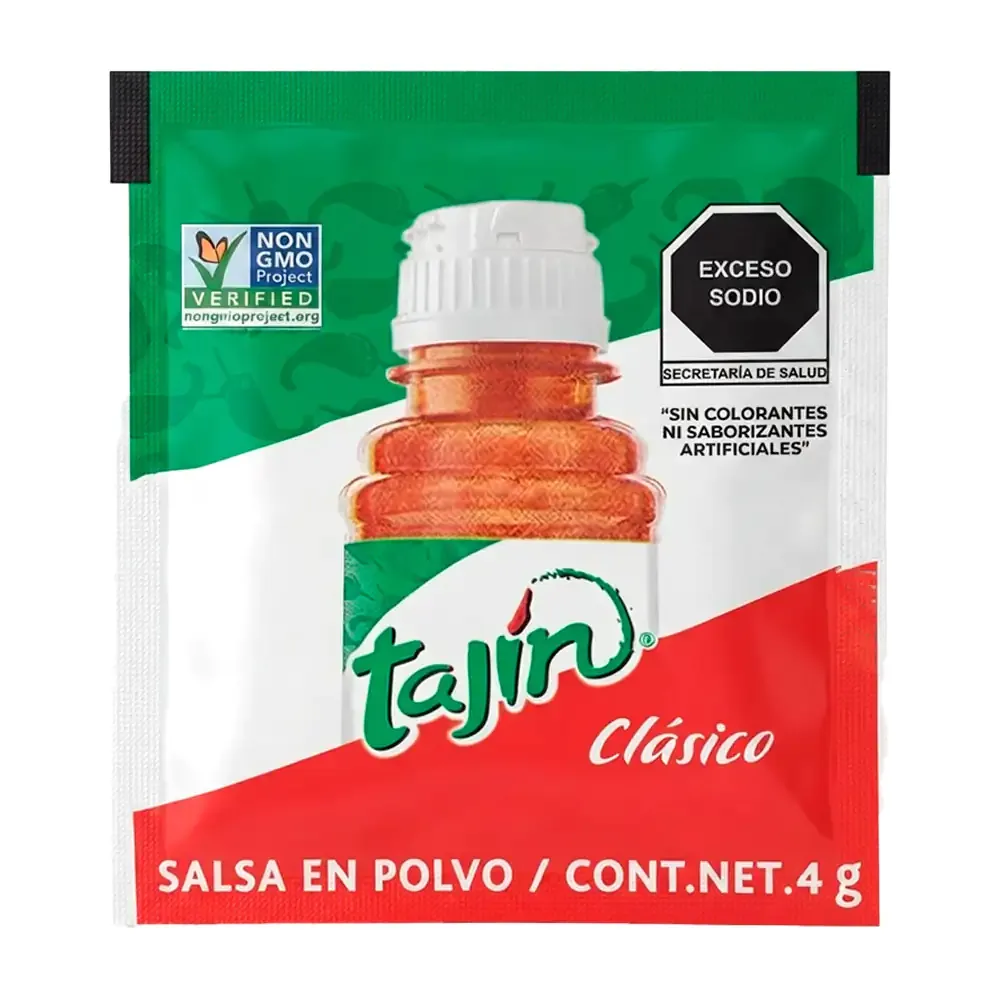 1pz Sobrecito tajín clásico, chile en polvo, 4g / 211139