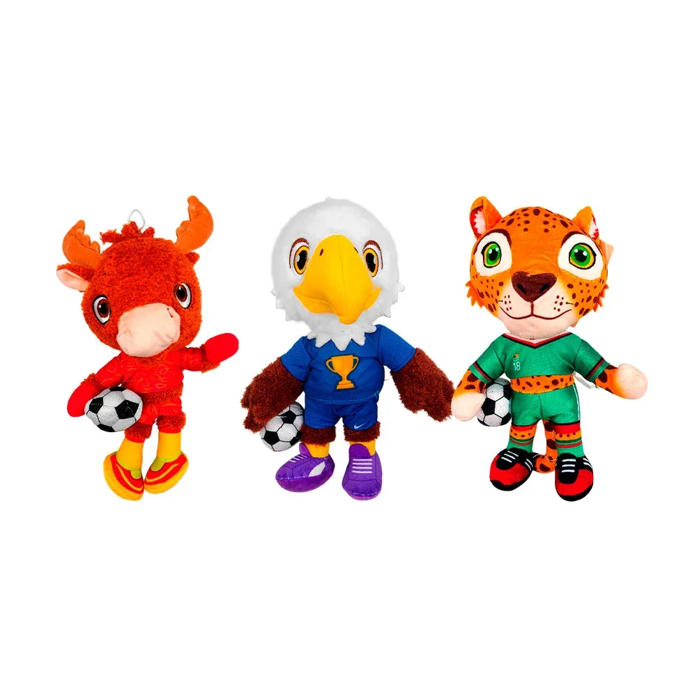 1pza Peluche 25cm con diseño de animales, variedad de modelos