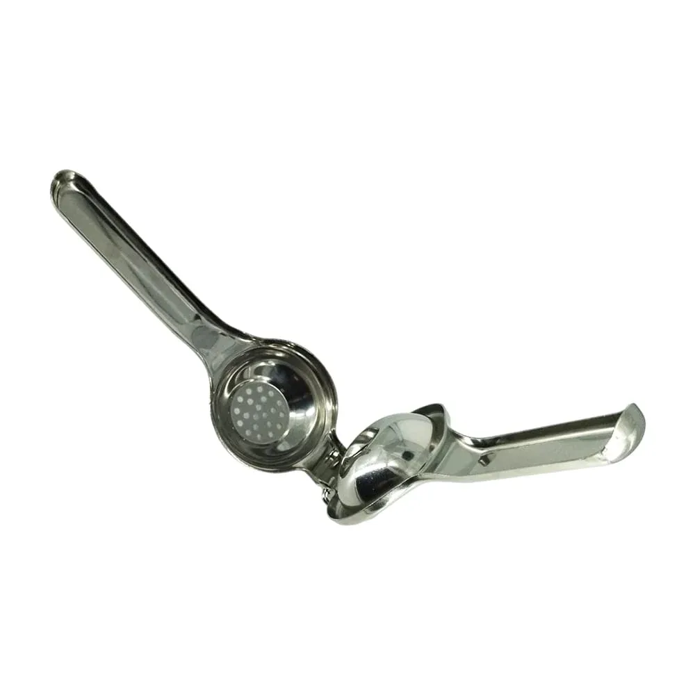 Exprimidor manual de acero inoxidable para limones, 23cm / lemon squeezer