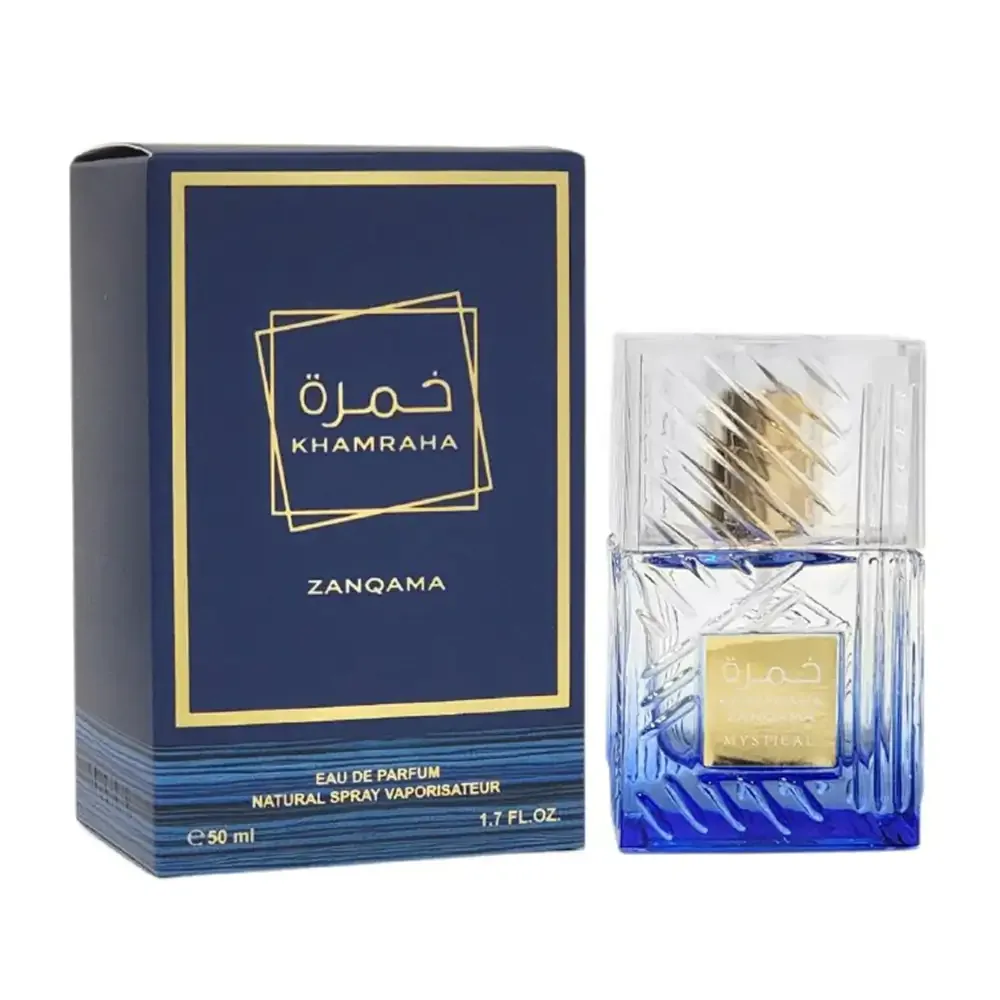 Perfume khamrah zanqam lattafa en spray con fragancia para caballero, 100ml