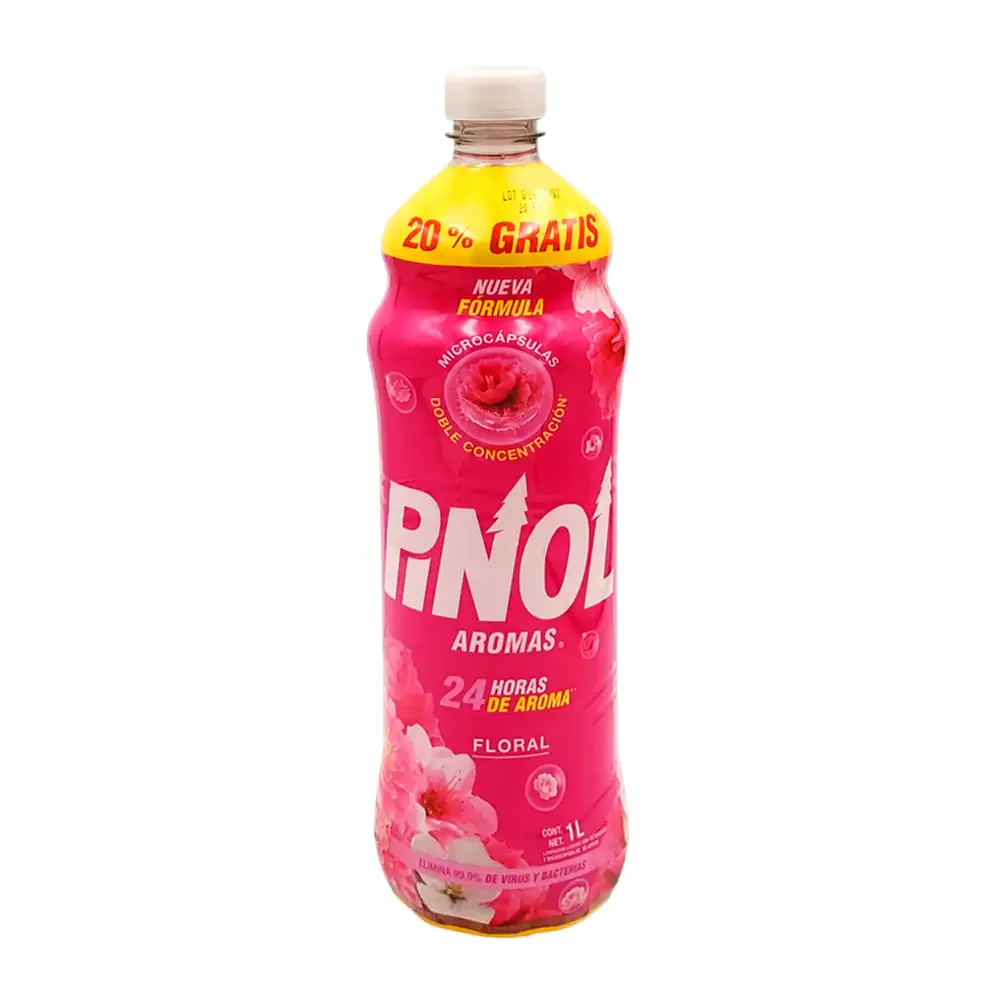 Limpiador pinol aromas de 1l, fragancia floral