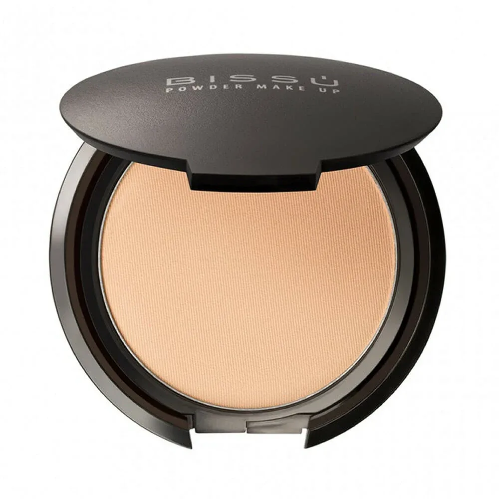 Maquillaje compacto bissú 8g en tono 02-fresco para rostro