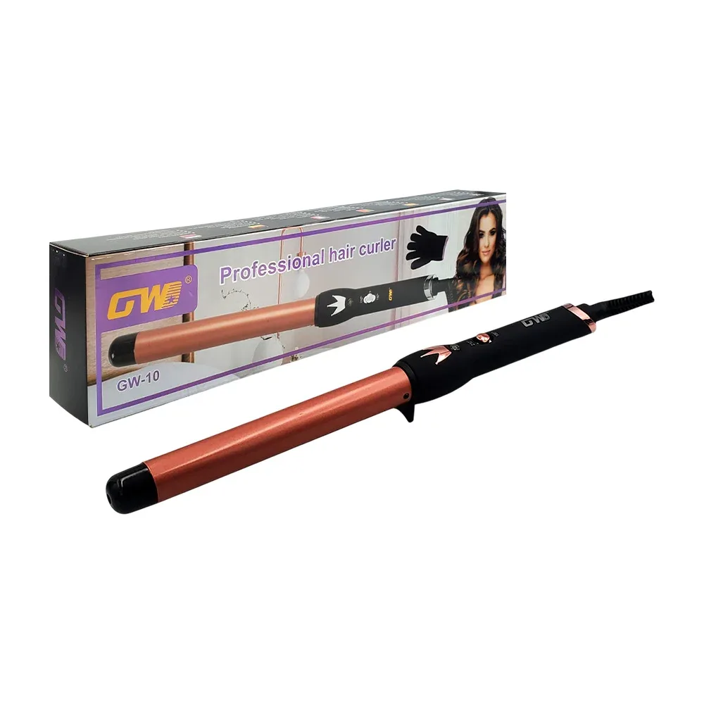 Rizadora profesional gw con 2 modos de temperatura 180°-210°, 45-60w / gw-10