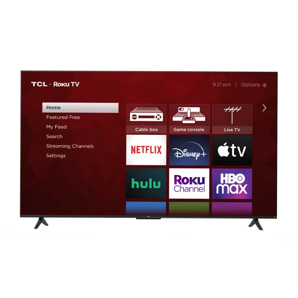 Pantalla de televisión smart tv tcl de 50 pulgadas, 4k / 50s451