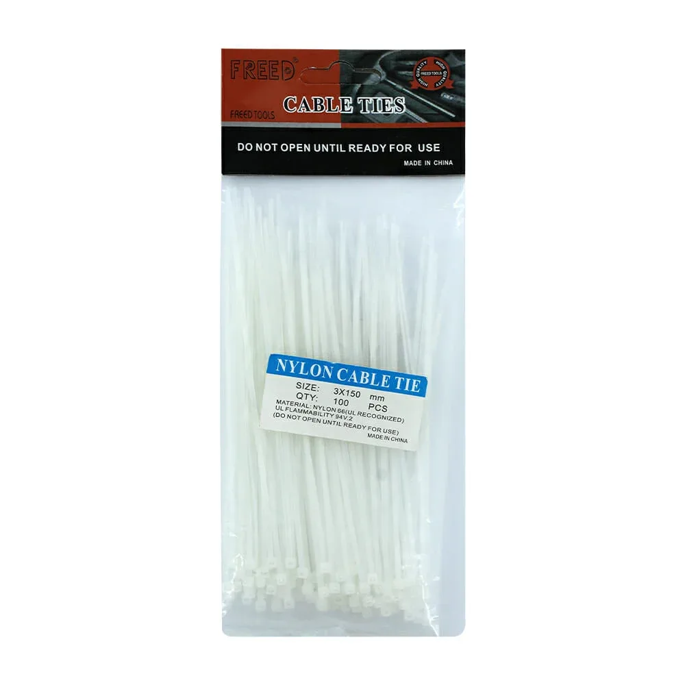 Paquete de 100 cinchos de 3x150mm / cable ties / cdp5897
