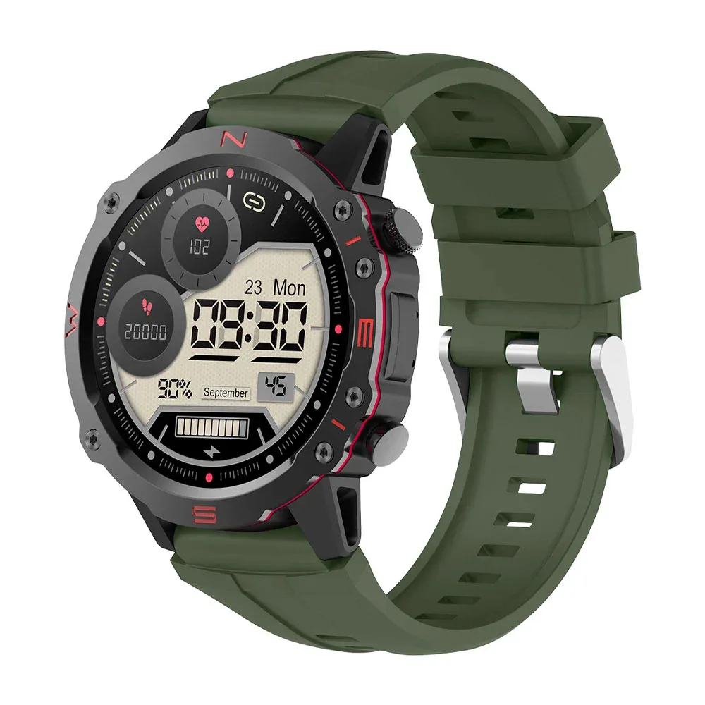Smartwatch deportivo, a prueba de agua para uso rudo, multifuncional, variedad