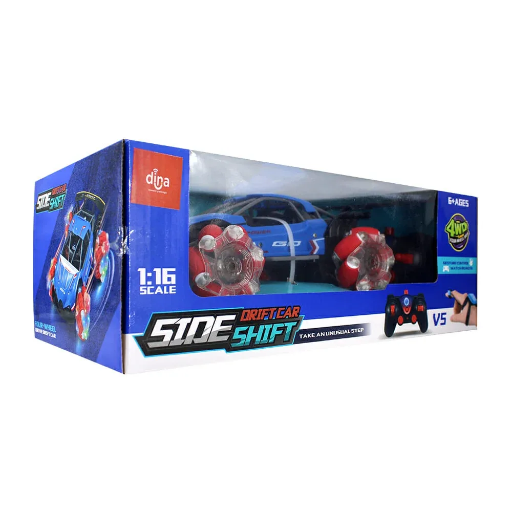 Carro stunt tipo deportivo con luz a control remoto o pulsera inductiva / 808