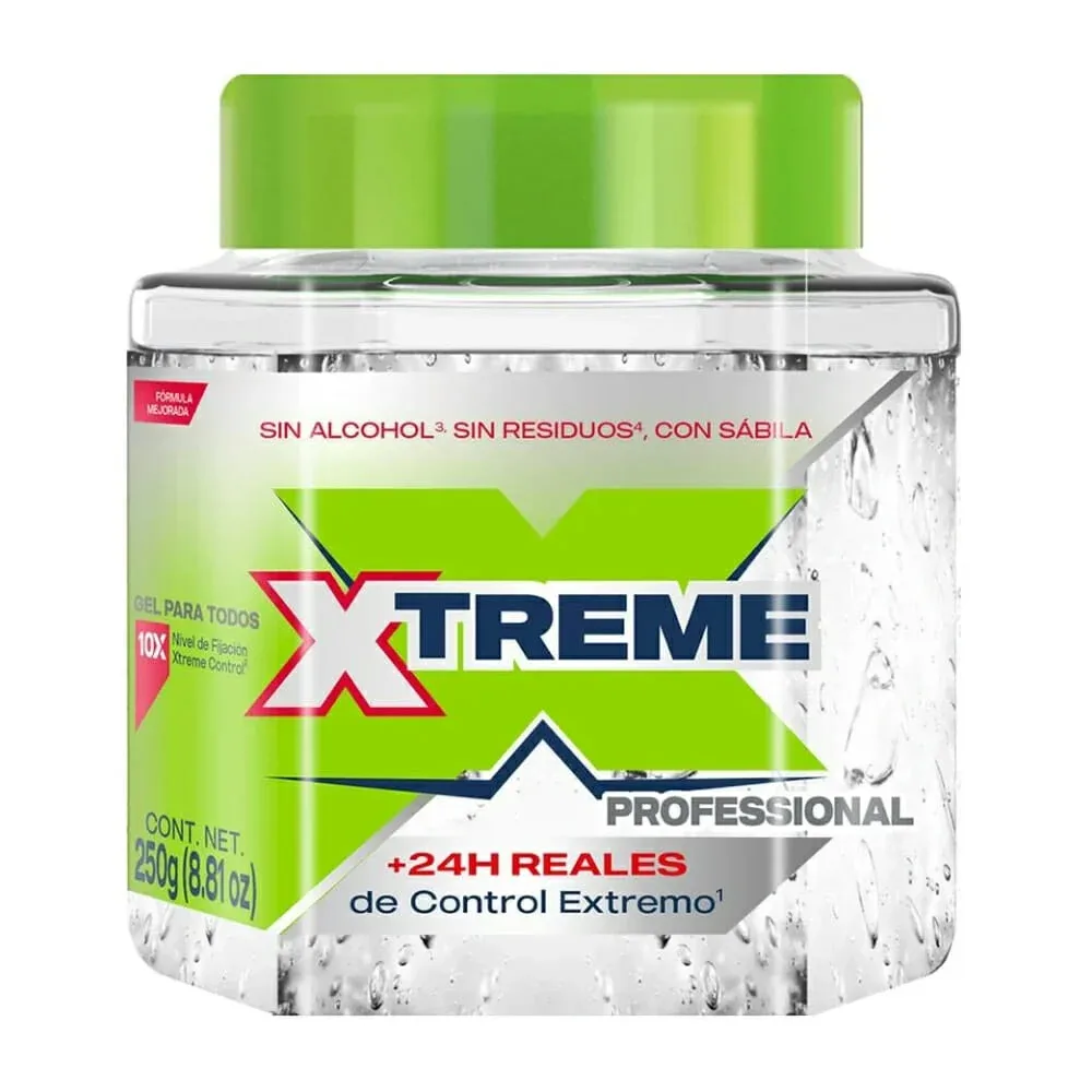 Gel fijador para cabello xtreme profesional 250 g 163023