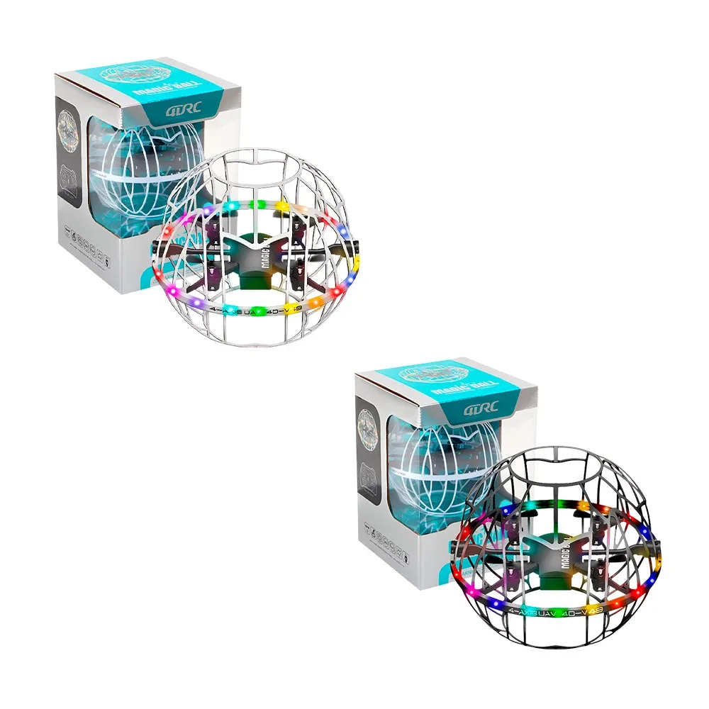 Bola mágica a control remoto con luces de colores / magic ball / 4-axis uav