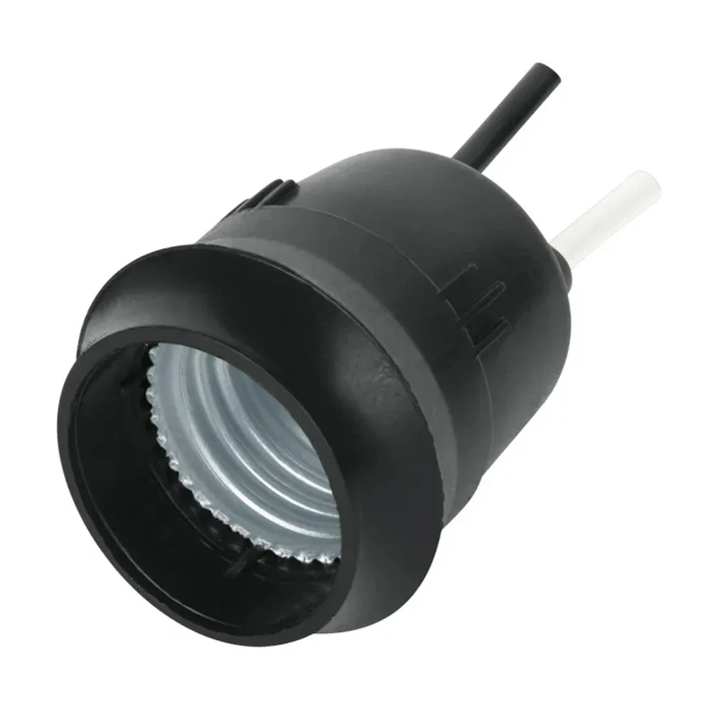 Portalámpara socket aksi de hule con cable, 250v-660w / 117546