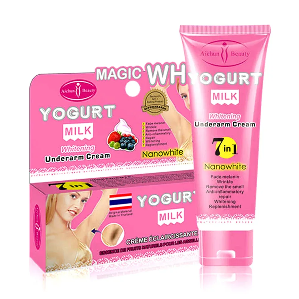Crema blanqueadora con extracto de leche y yogurt, 80g / magic white / c311