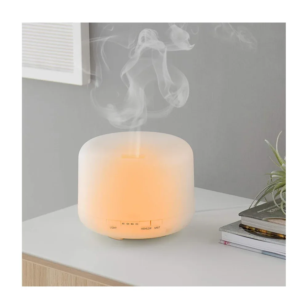 Humidificador difusor con luz led y temporizador hasta 3 horas / aroma diffuser