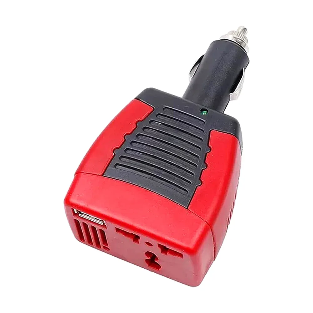 Inversor de corriente para autos con entrada para coche, usb y 1 tomacorriente, 150w / 2.1a / car inverter