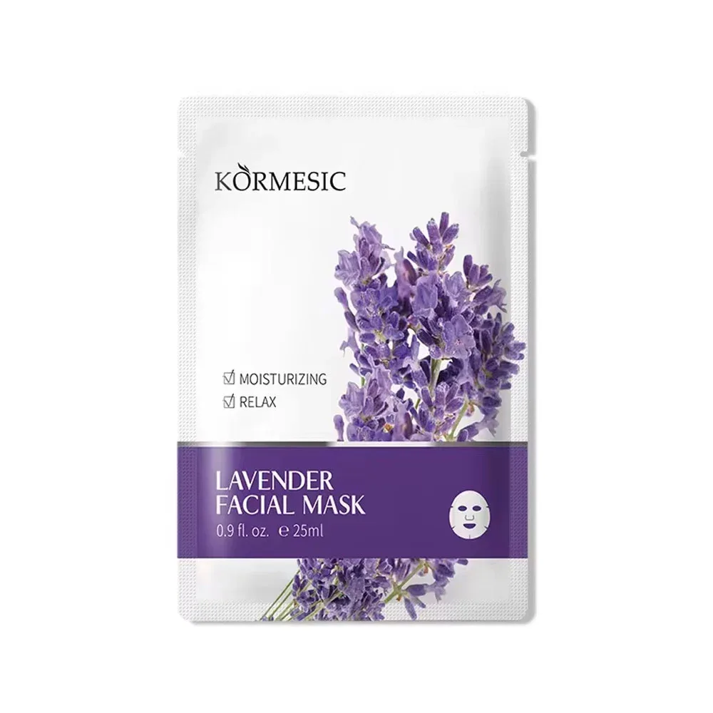 1pza Mascarilla facial kormesic con extracto de lavanda 25ml / kmc85721