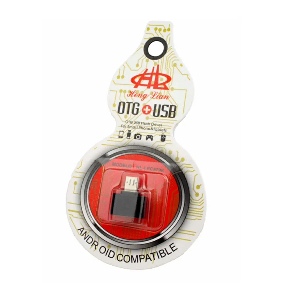 Adaptador otg heng lian de usb a v8 / lec5796
