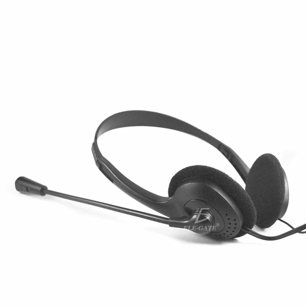 Audífonos de diadema con micrófono con entradas jack de 3.5mm, multifuncional / dm.08