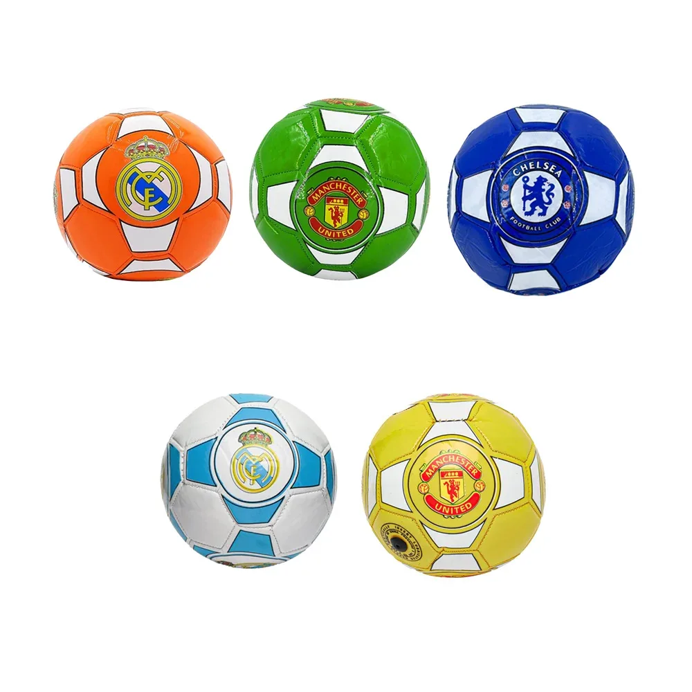 1pza Balón pequeño del no.2 con diseño equipo de fútbol, 13cm, variedad de modelos / 17