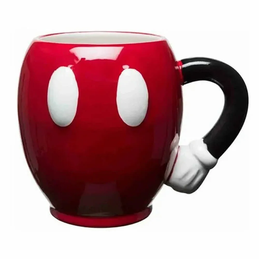 Taza de cerámica 3d con capacidad 443ml y diseño mickey mouse / mmpo-1592