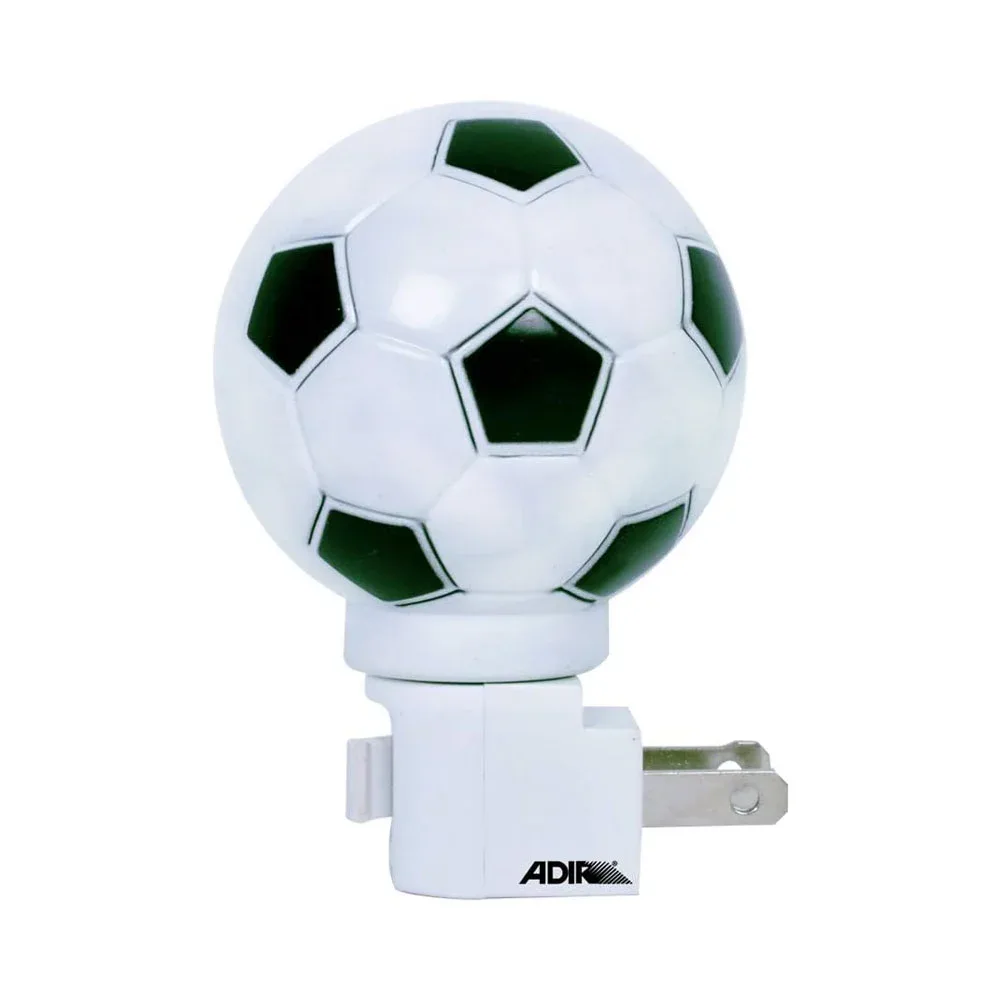 Lámpara en forma balón de fútbol con luz de noche, 4w / adir