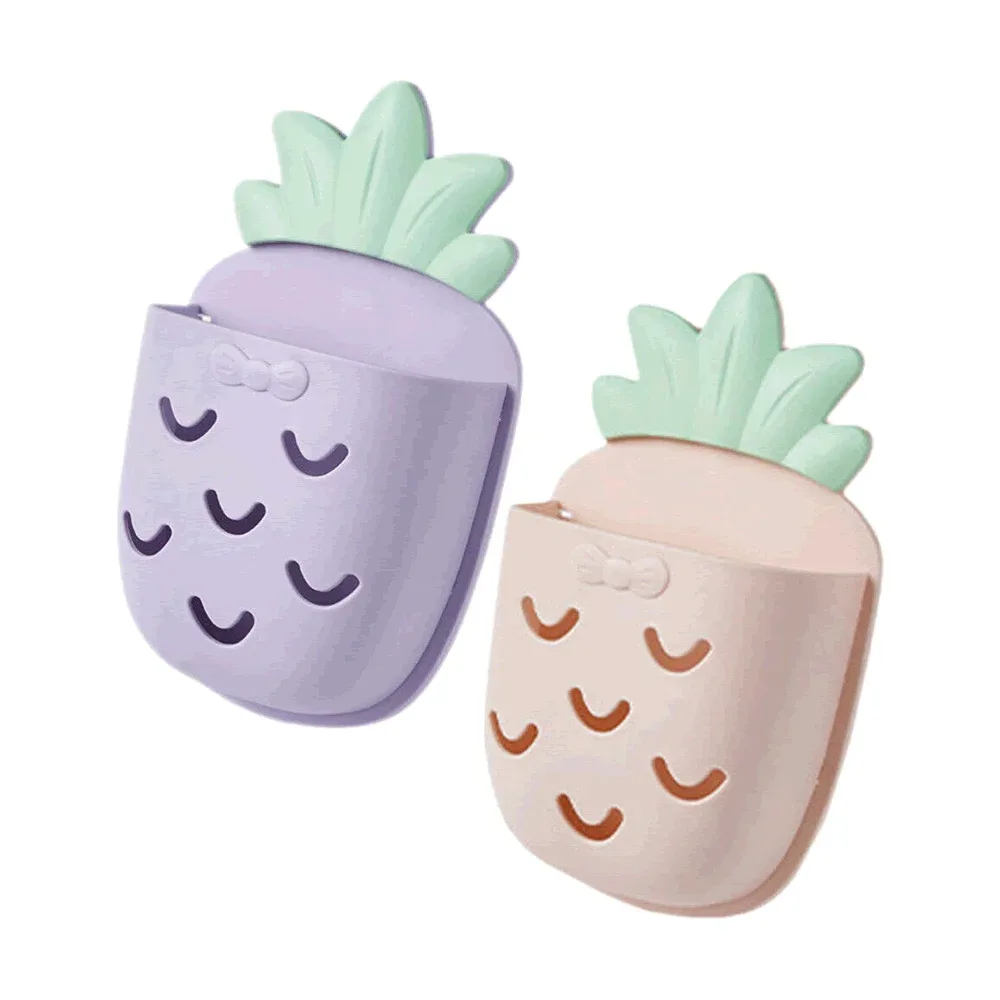 Estante multiusos de pared en forma de piña con moño, variedad de colores / 6712