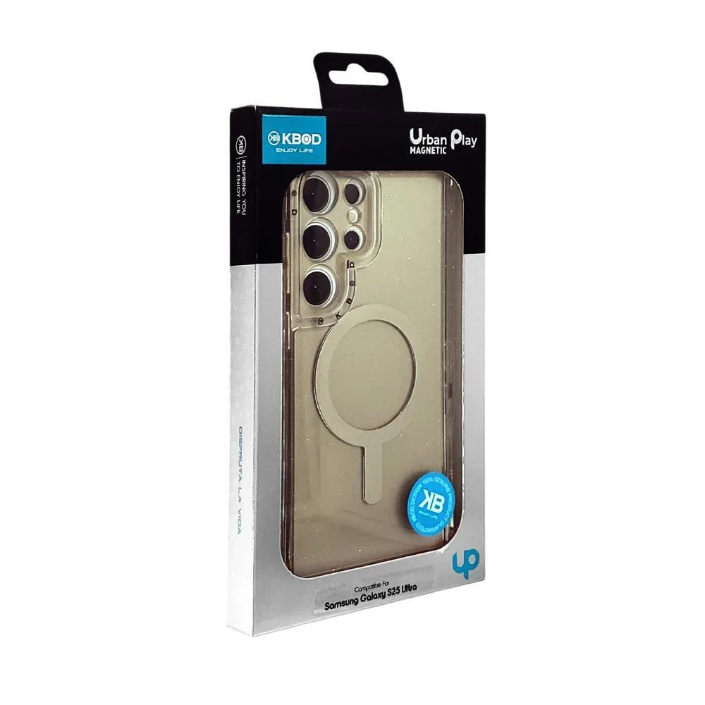 Funda protectora de uso rudo, transparente con magsafe 3 en 1, s25 ultra