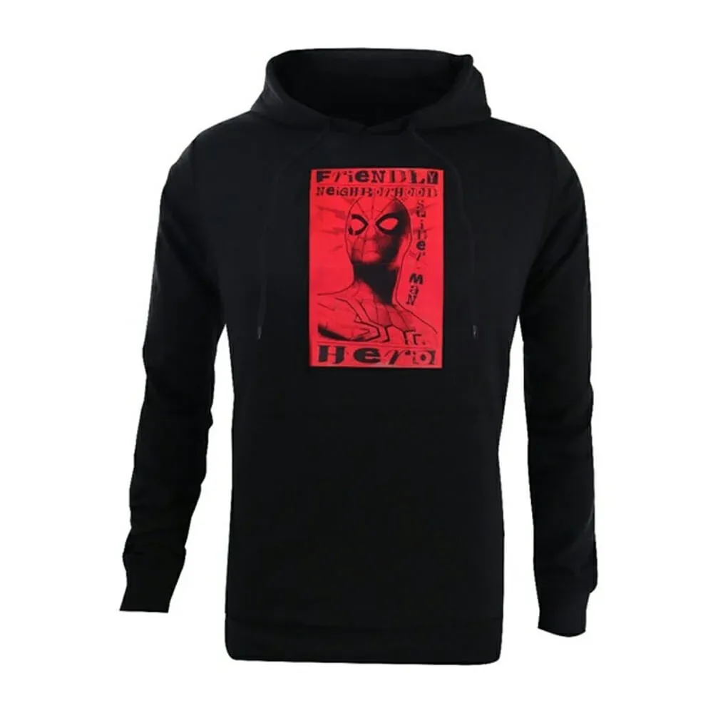 Sudadera con diseño de spider-man color negro / nwh1 variedad de tallas