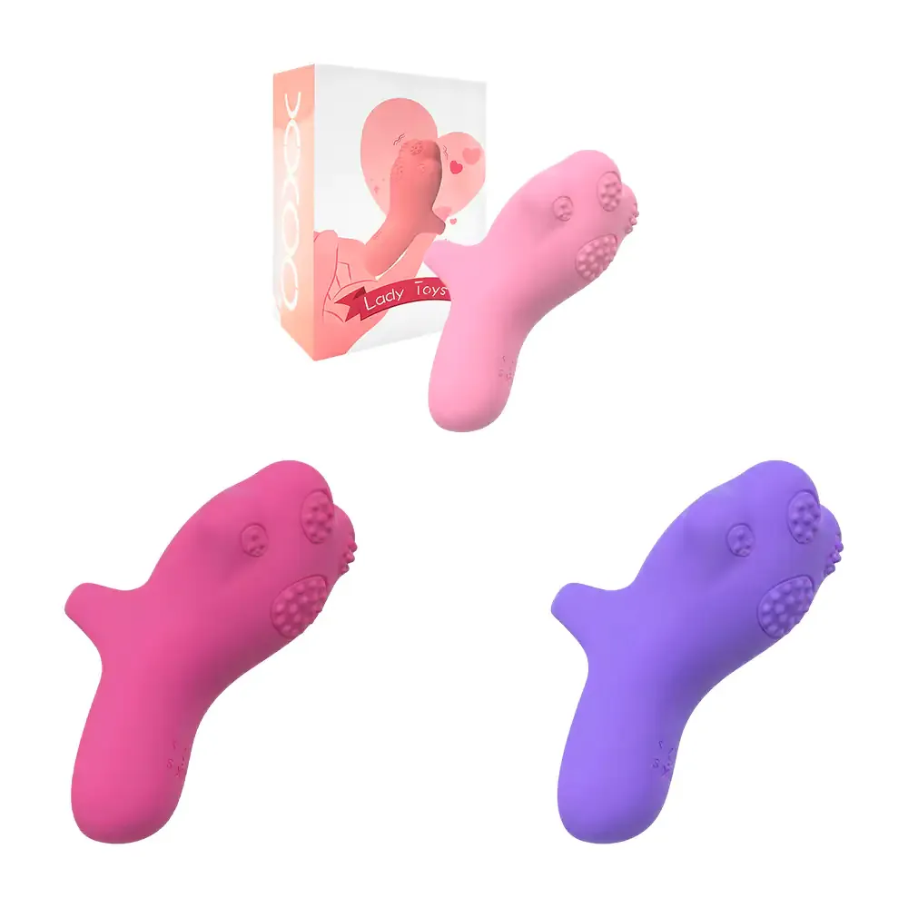 Anillo vibrador de garrita para chicas, estimulador femenino, silencioso con 10 modos de vibración