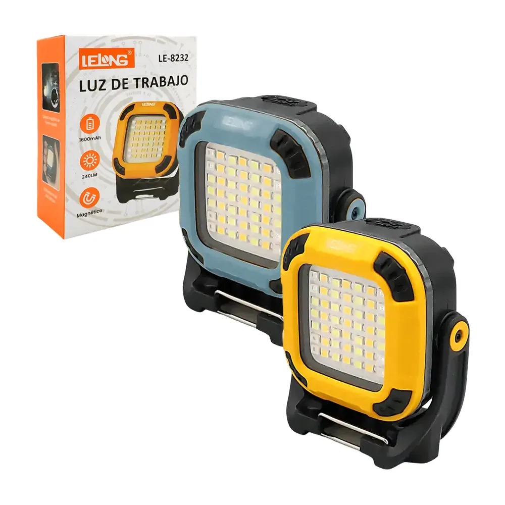 Mini lámpara tipo reflector led de 240 lumen con iluminación ajustable + imán