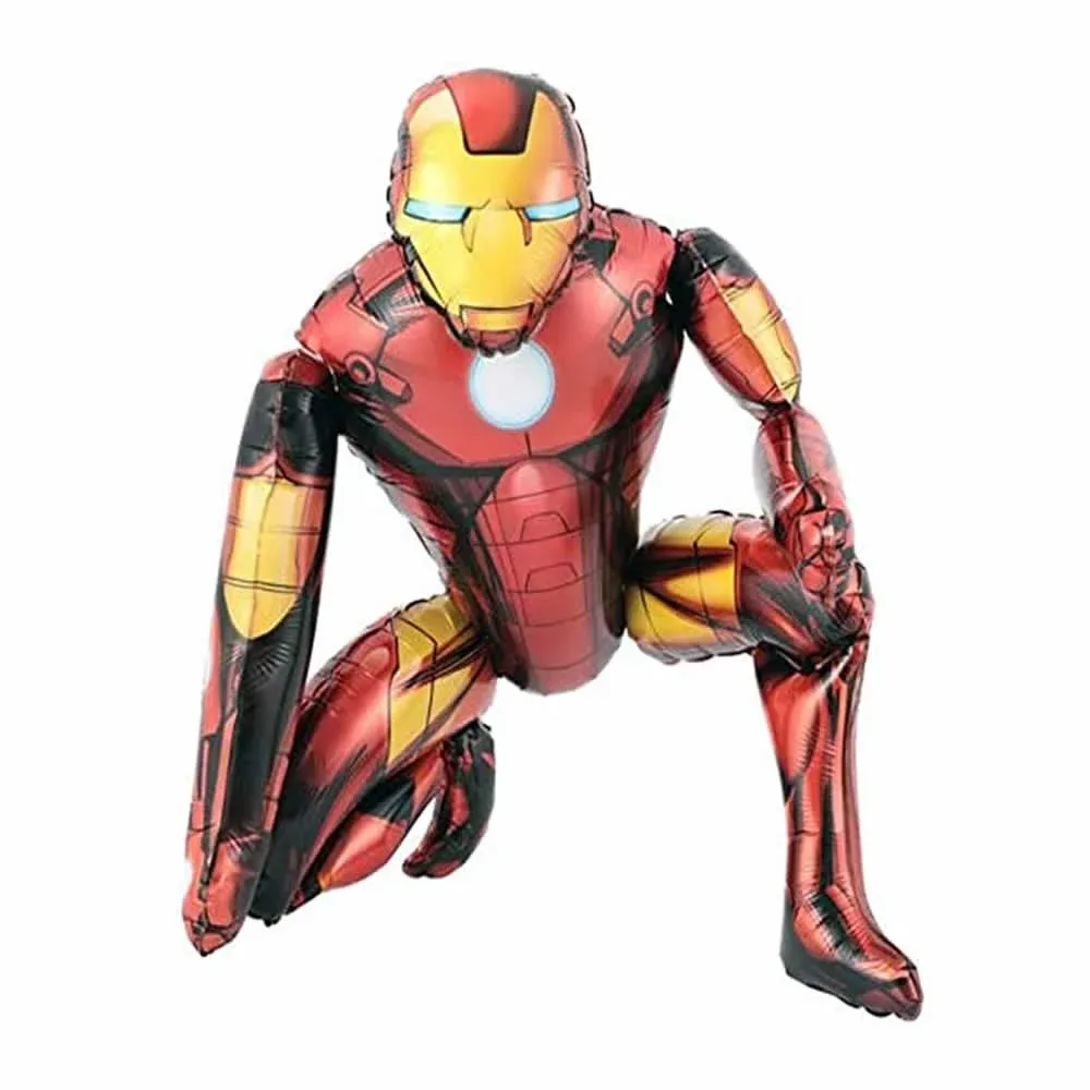 Globo metálico 3d en forma de iron man 886251