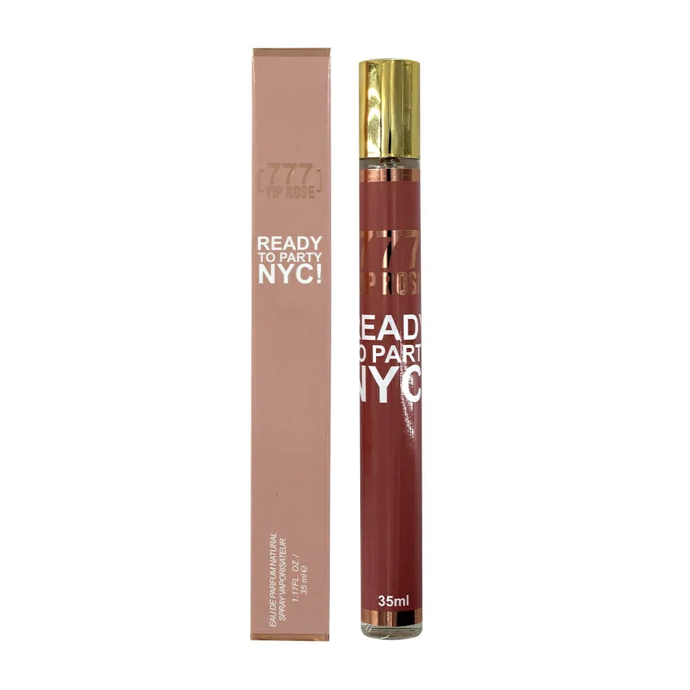 Perfume de bolsillo para dama 35ml / 777 vip rose / 0832