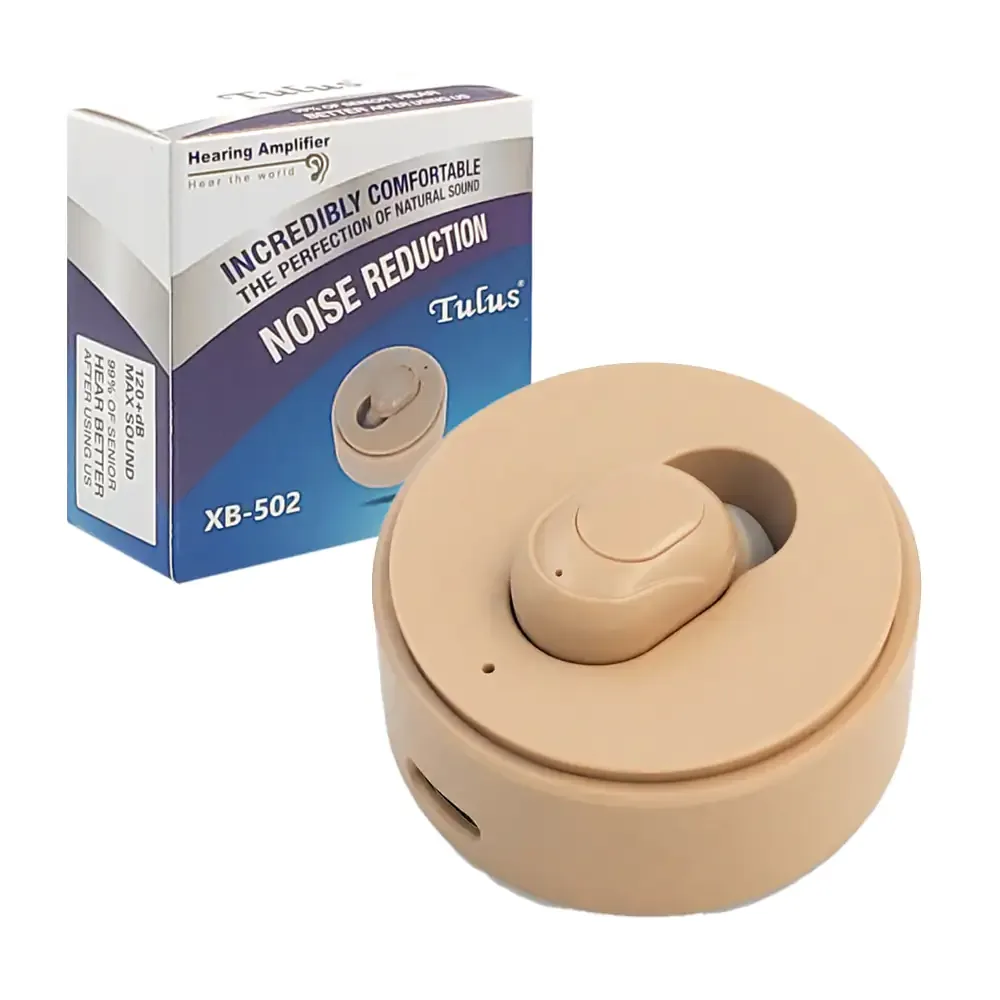 Aparato auditivo recargable para la sordera con volumen ajustable / xb-502