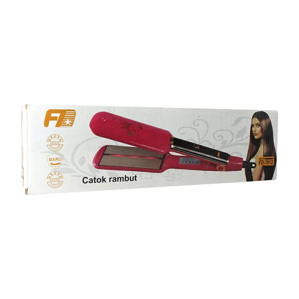 Plancha alaciadora profesional con control de temperatura 160-220 grados