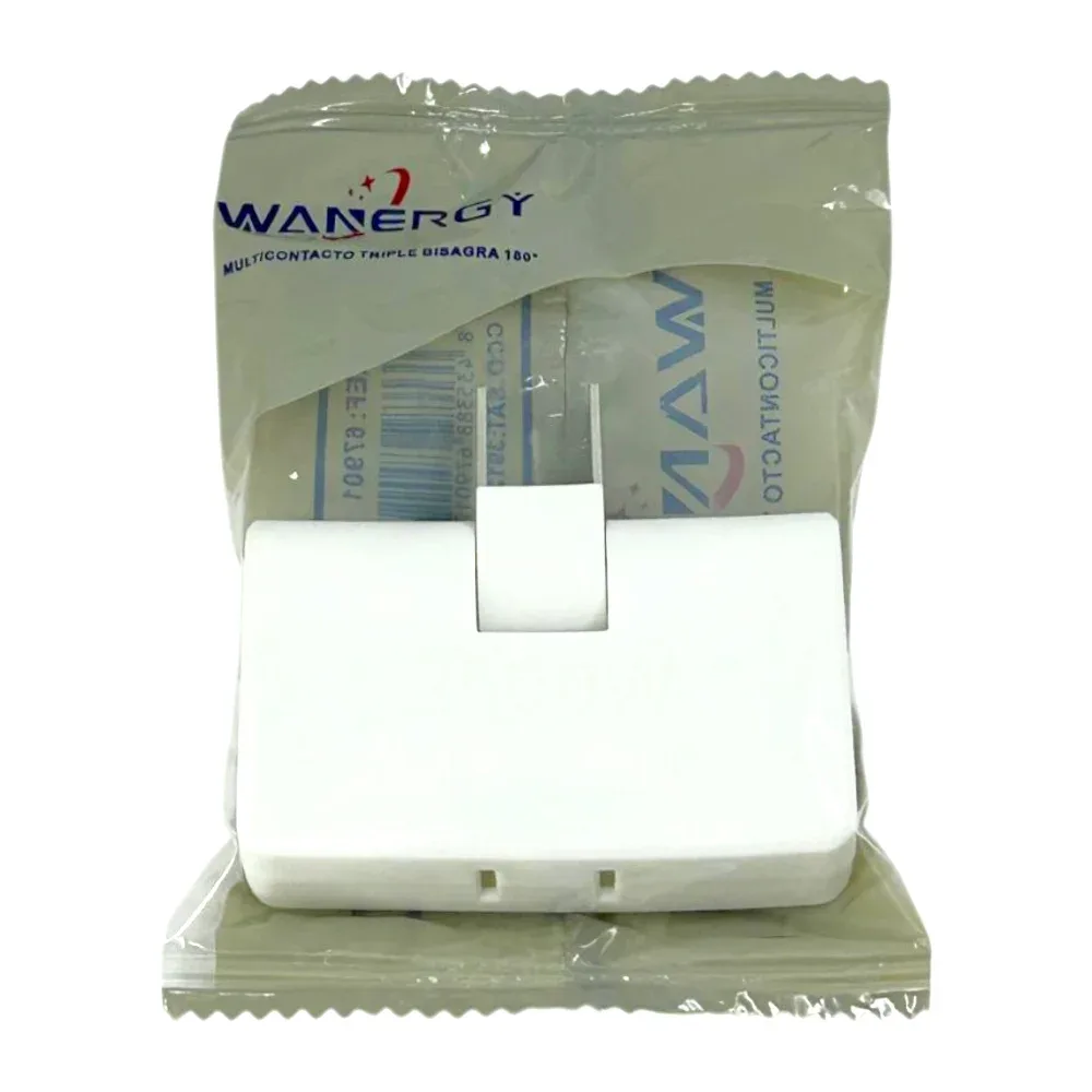 Multicontacto wanergy de triple entrada en 180 grados de 2500w / 67901