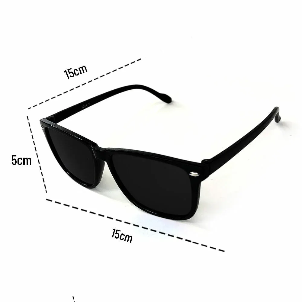 1pza Lentes de sol infantiles color negro / 1014-1f