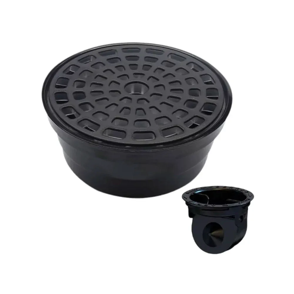 Coladera universal con check anti-olores, en color negro, para conexión de 2-3 y 4 pulgadas / fleximatic / 2259n