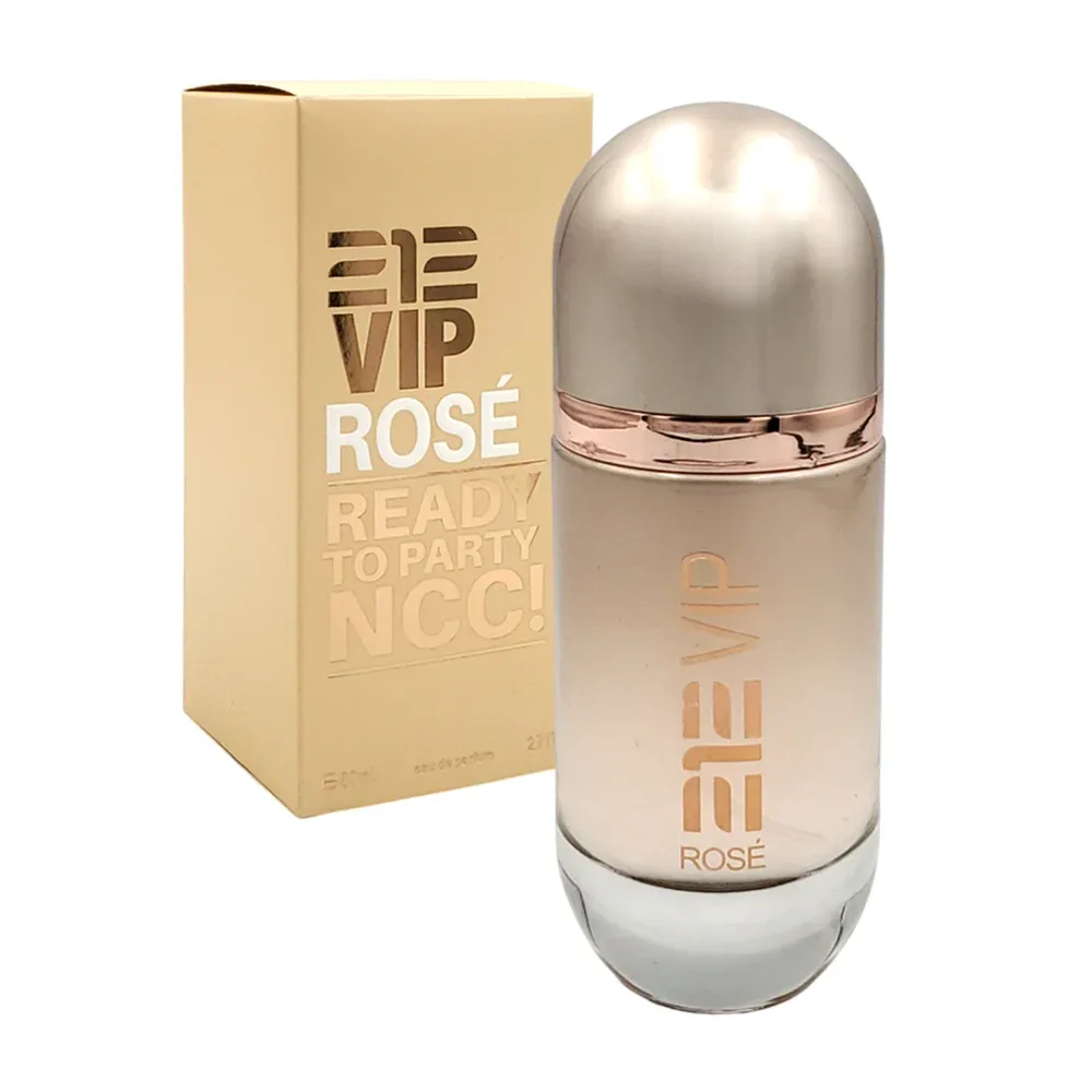Perfume 212 vip rosé ready to party ncc, 80ml en spray con fragancia para dama
