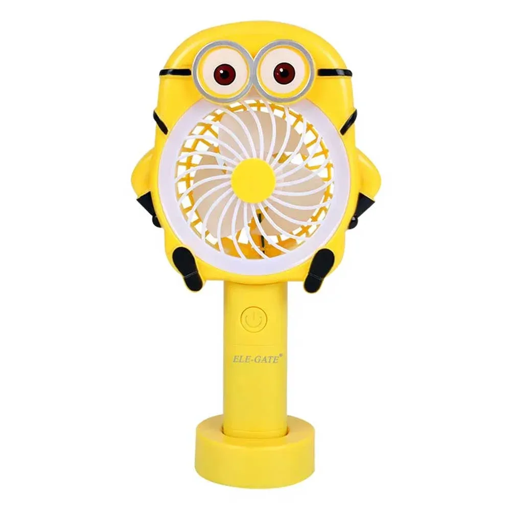 Mini ventilador personal con aro de luz clr.41