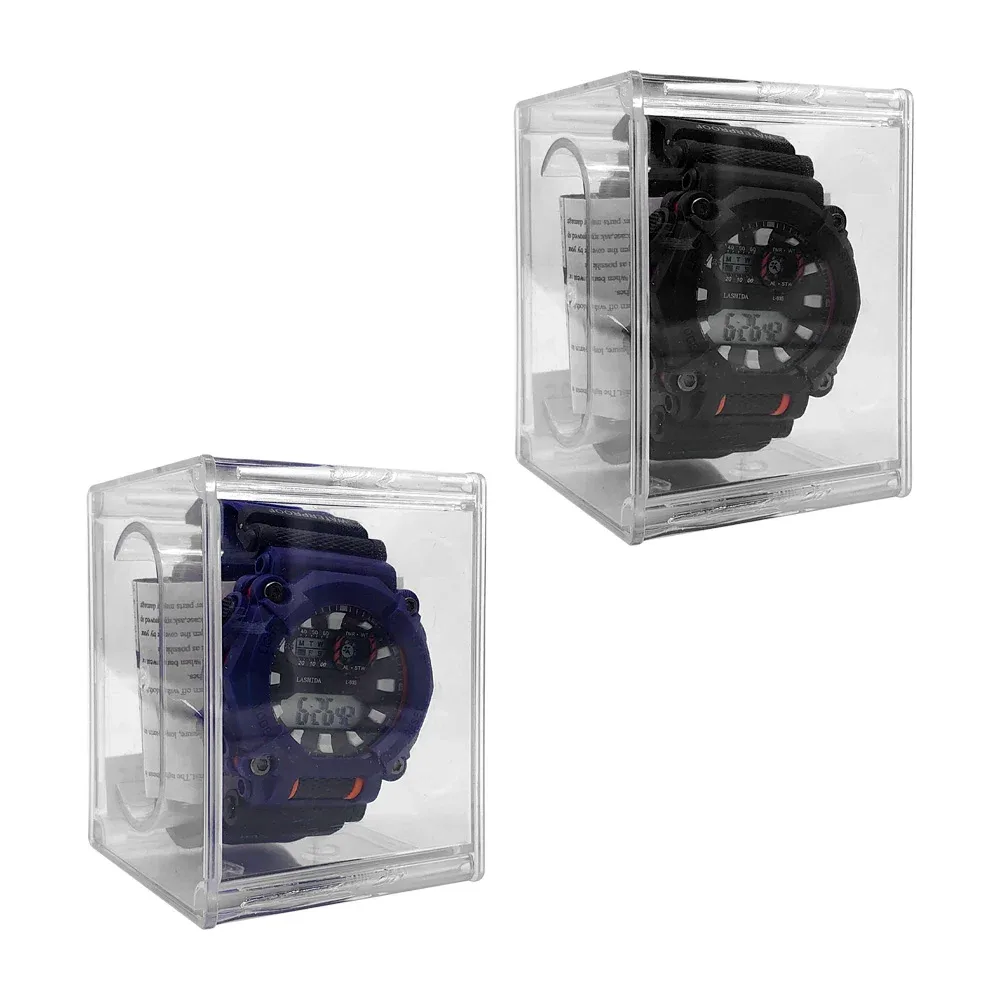 Reloj de mano deportivo circular para hombre, variedad de colores / lashida / l-935 / zy-l935