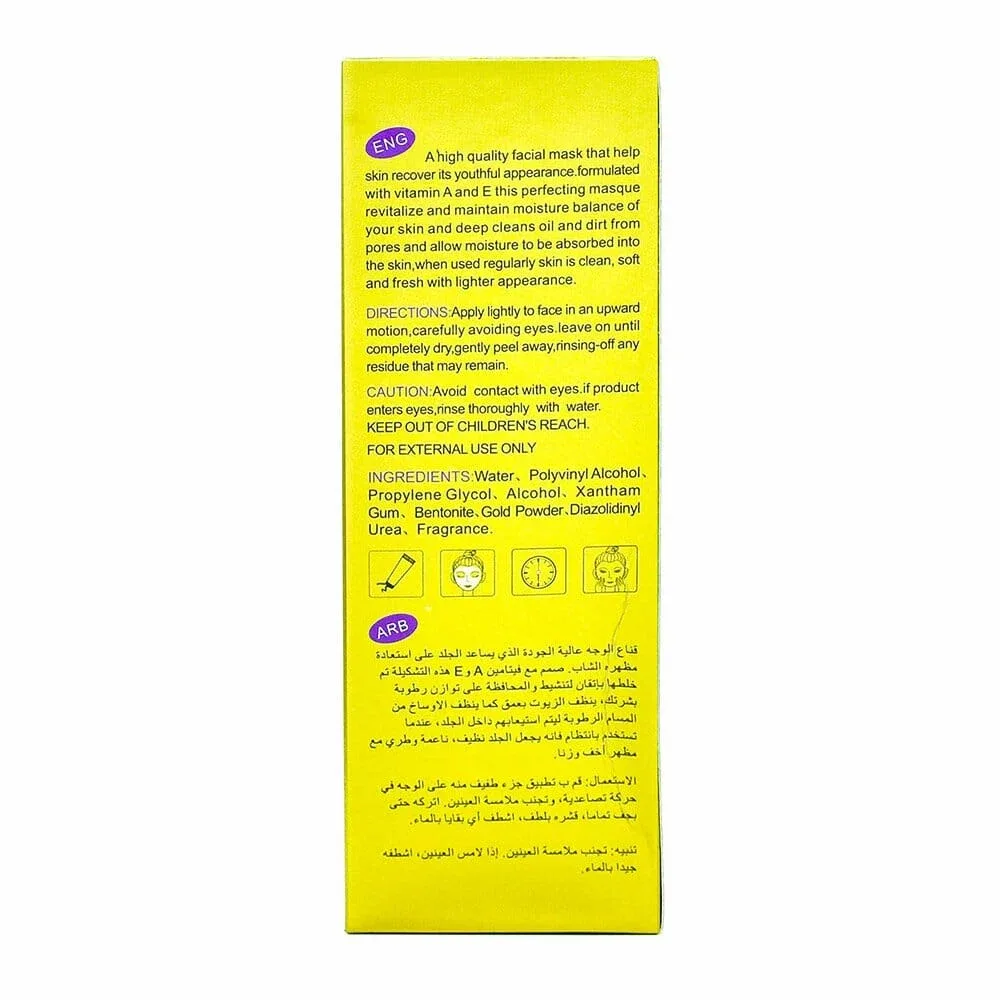 Mascarilla oro efecto piel apagada ac203-1