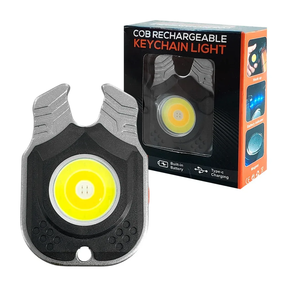 Lampara led de emergencia con multiniveles, recargable + imán