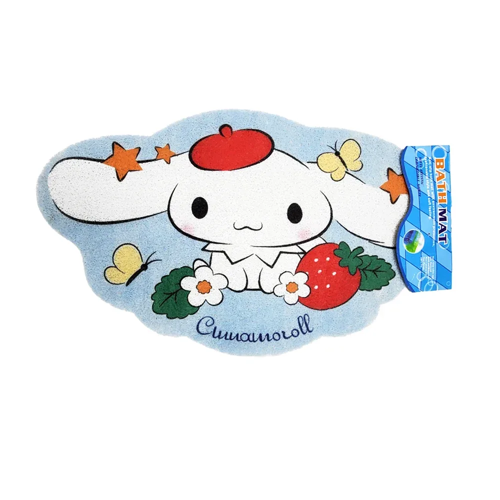 Tapete antiderrapante con diseño de cinnamoroll, 70cm para el baño / b795