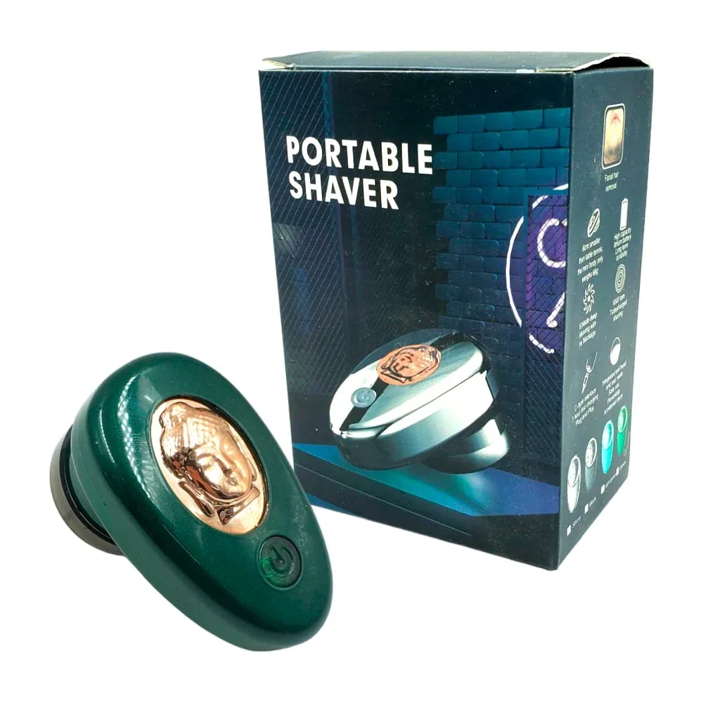 Depilador removedor de vello facial eléctrico portátil / portable shaver