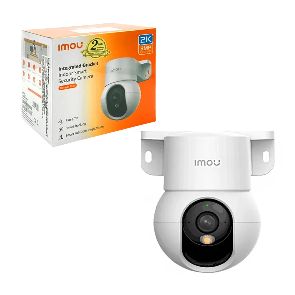 Cámara de seguridad imou conexión wifi, micrófono y bocina integrada, alcance de 10 mts con entrada sd / cv-1912 / consumer camera